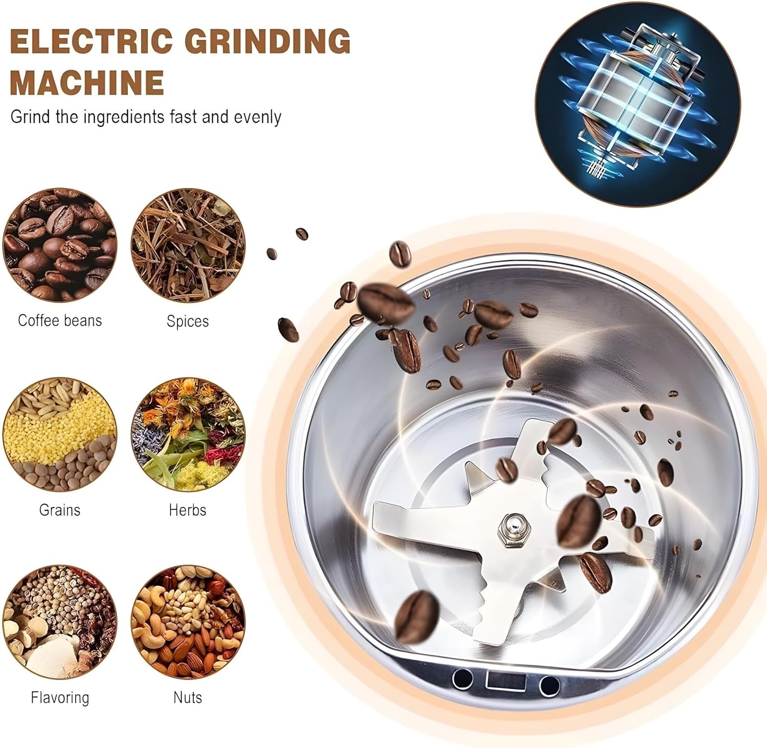 Grinder Spice & Coffee Bean
