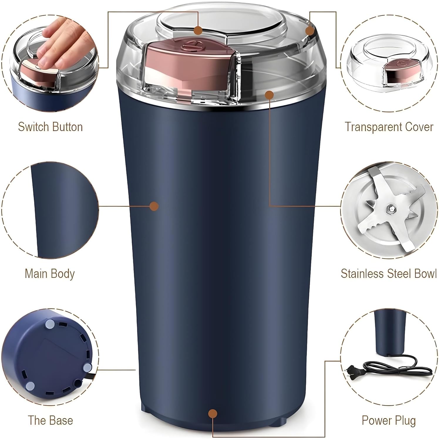 Grinder Spice & Coffee Bean